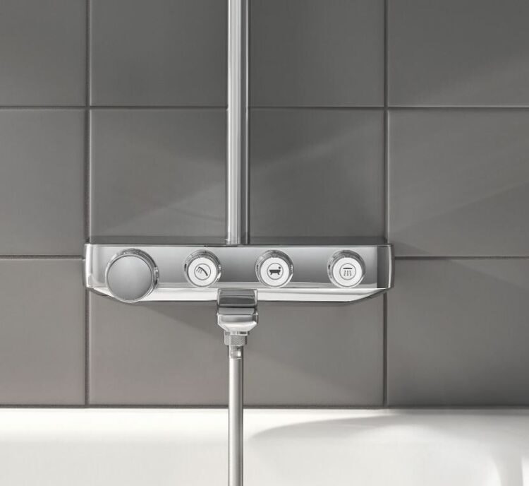 Душевая система GROHE Euphoria SmartControl 260 MONO с термостатом для ванны