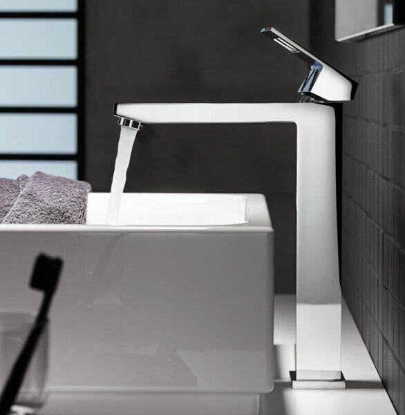 Смеситель для раковины GROHE Eurocube, свободностоящий, хром (23406000)