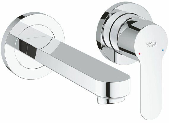 Grohe BauEdge Смеситель для раковины на два отверстия (20474000)