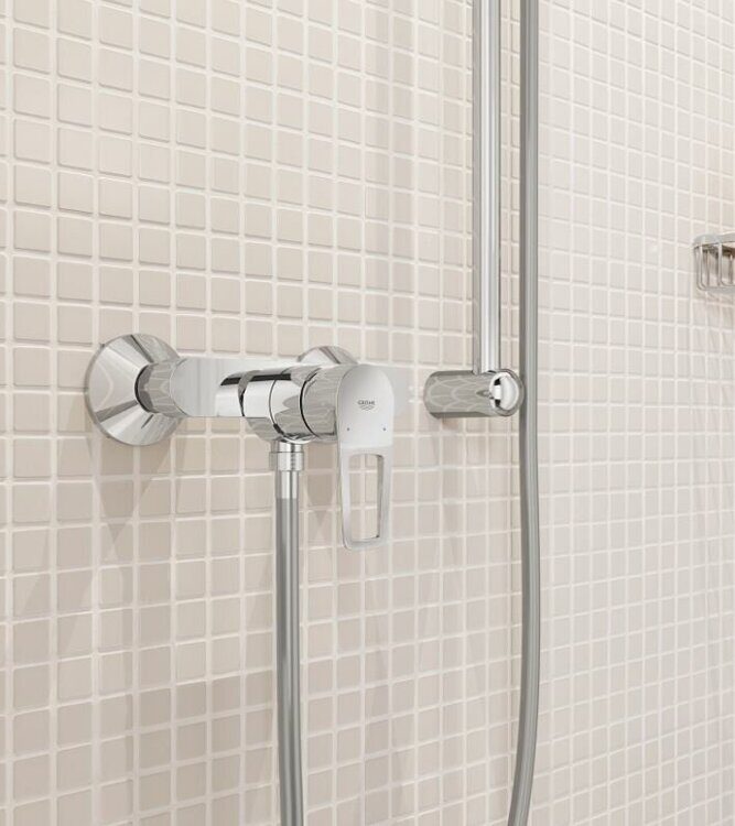 Смеситель для душа GROHE BauLoop однорычажный, хром (23633001)