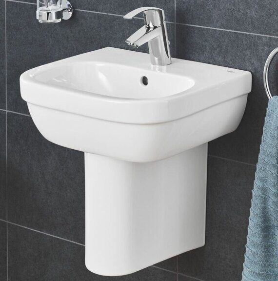 Мини-раковина GROHE Euro Ceramic 45 см, альпин-белый (39324000)